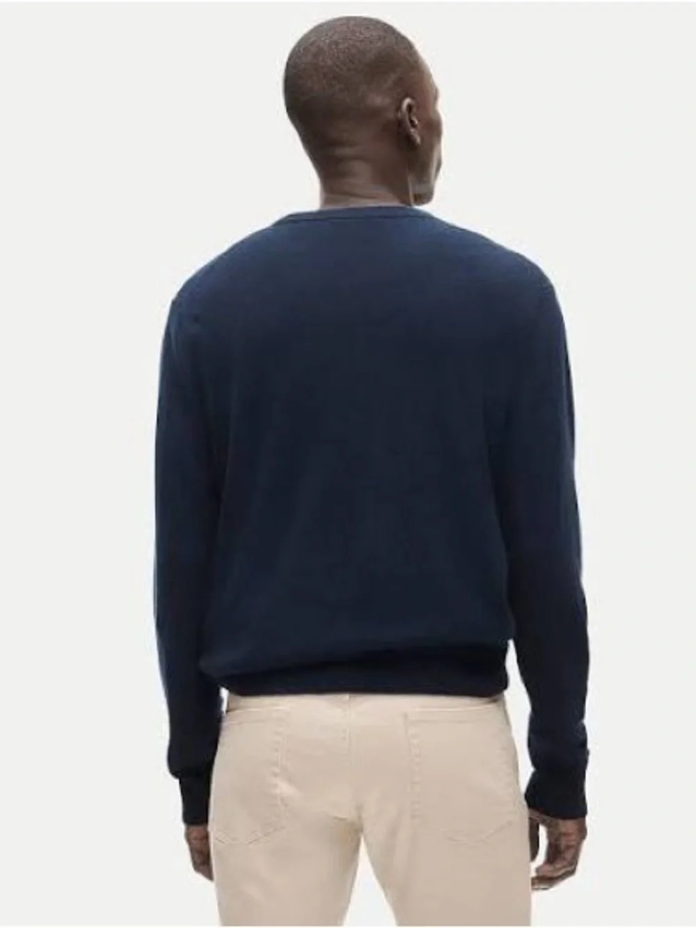 J. Crew Basket-stitch cotton crewneck sweater in Black Size L $118 CQ168
